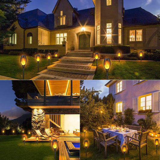 Set de 6 Lampi Solare pentru Exterior