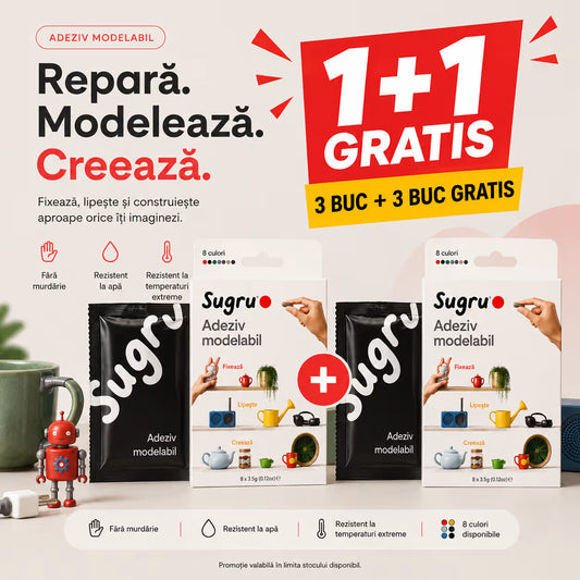 Pastă Sugru pentru reparații, lipire și fixare