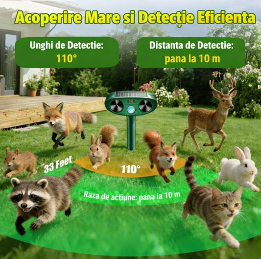 Aparat cu ultrasunete anti-rozatoare