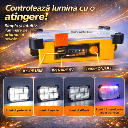 Lanterna cu incarcare solara