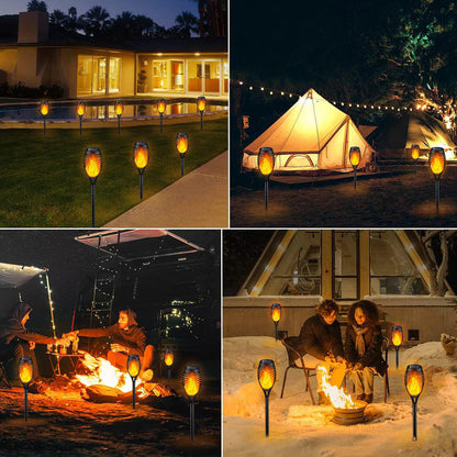 Set de 6 Lampi Solare pentru Exterior
